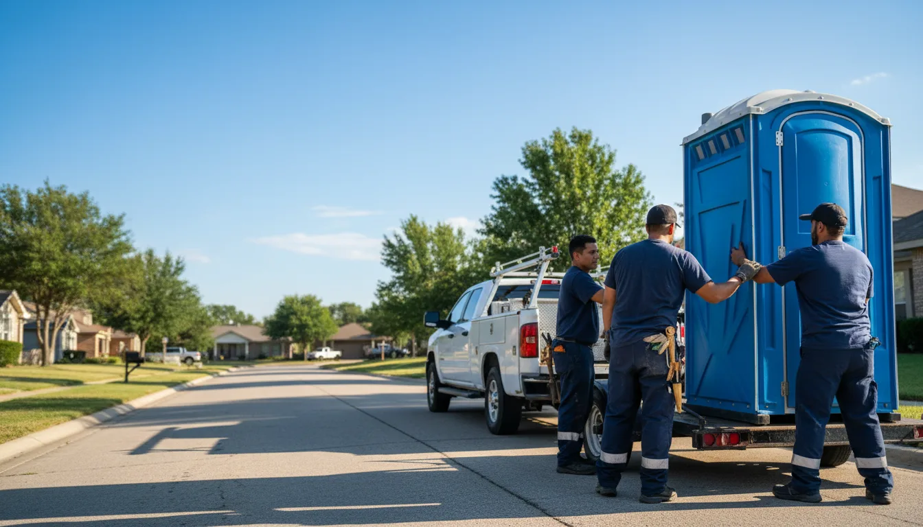 Portable Toilet Rental in Exton, PA near me